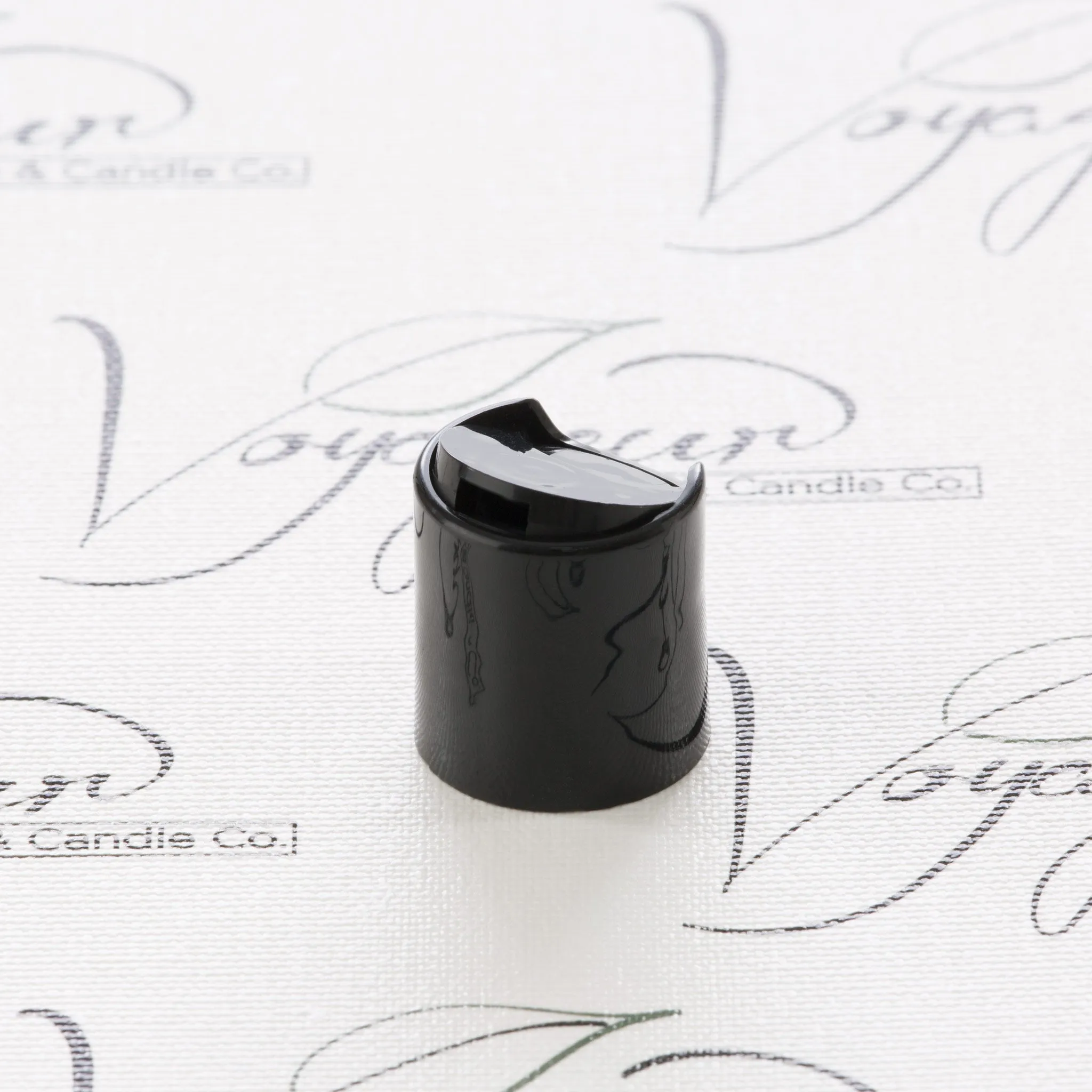 20-410 Black Smooth Disc Cap