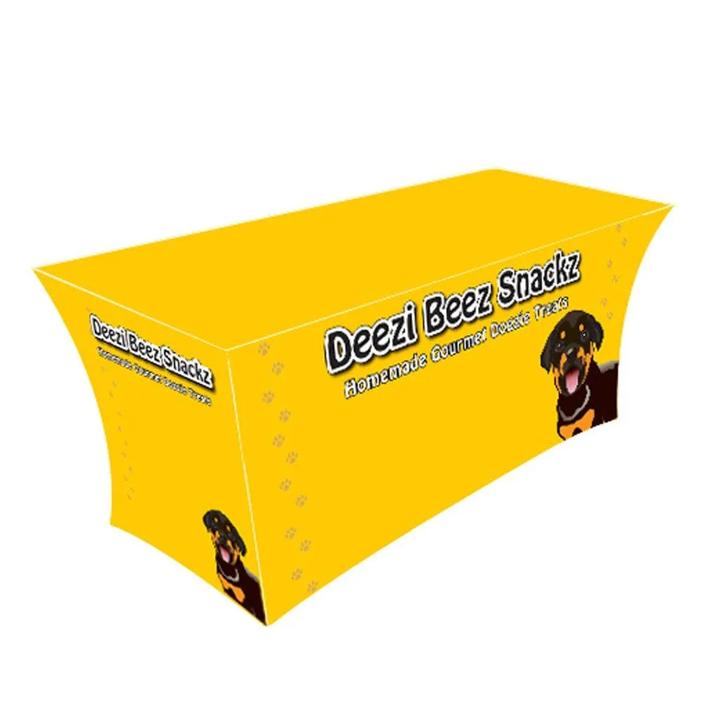 6' Spandex Table Cover With Logo