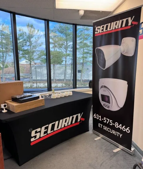 6' Spandex Table Cover With Logo