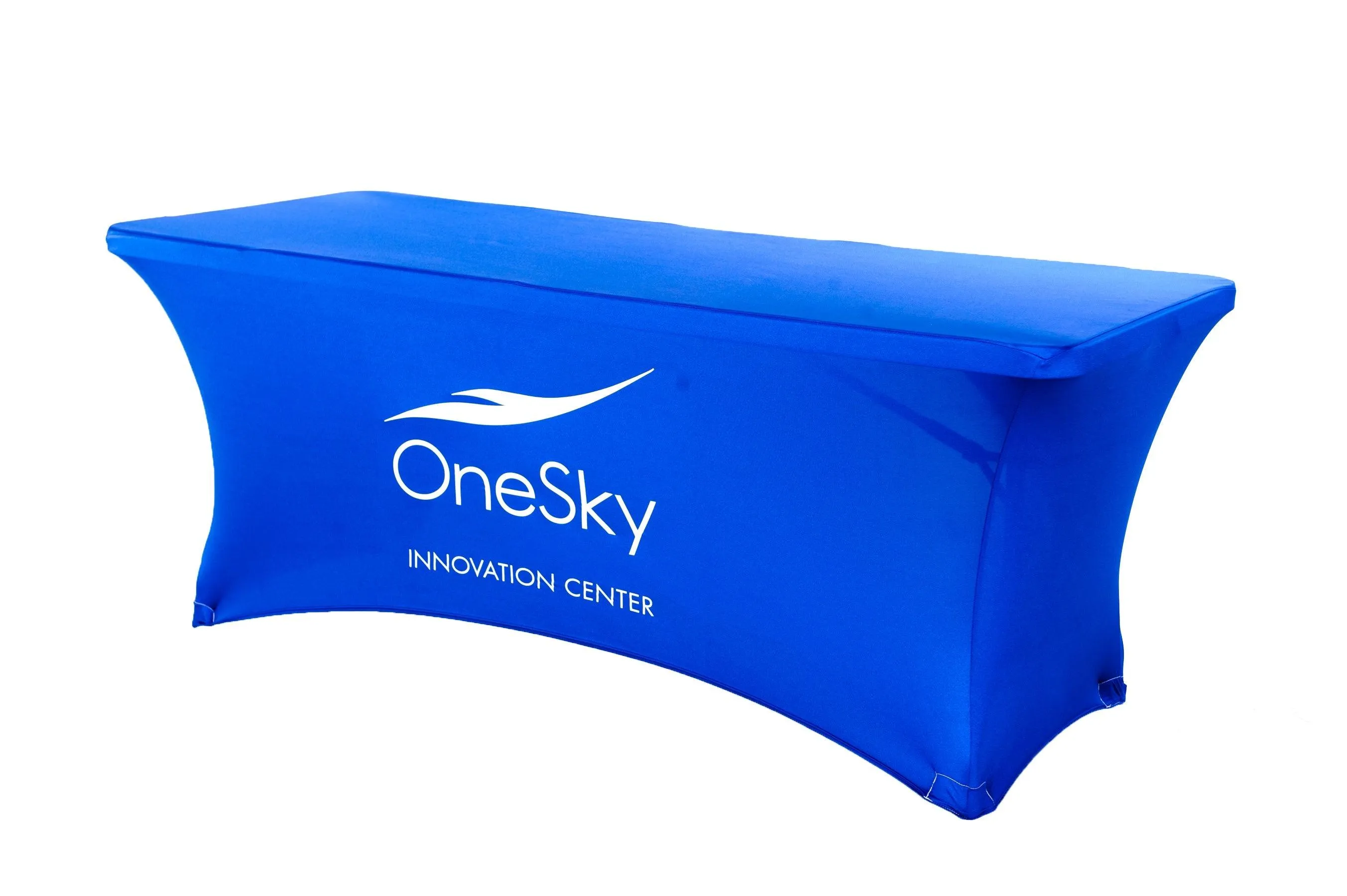 6' Spandex Table Cover With Logo