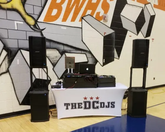 6' Spandex Table Cover With Logo