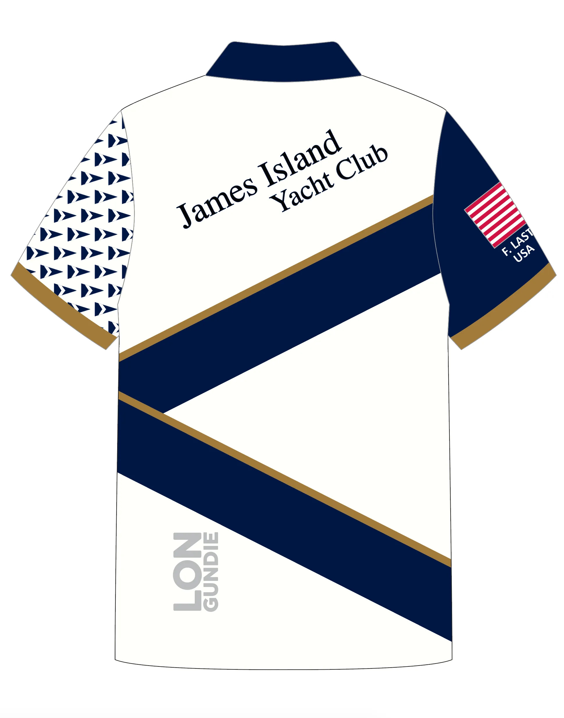 ADULT POLO SHIRT TOP SHORT SLEEVE WHITE | JAMES ISLAND YC | PSNLZ'D