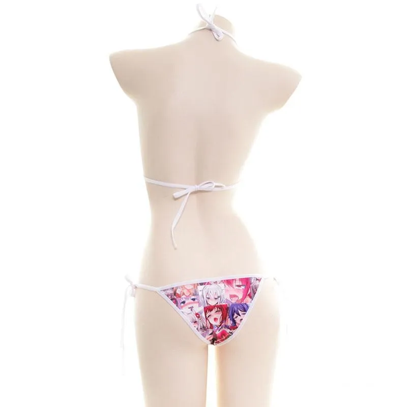 Sure, here’s an optimized version of the product title with modifiers:

Trendy Ahegao Print Bikini Set with Adjustable Straps