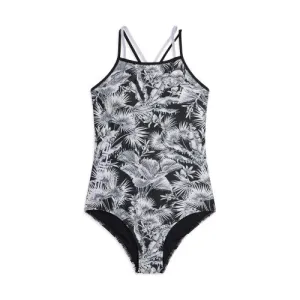 Animal Womens/Ladies Zora Tropical Leaves One Piece Swimsuit
