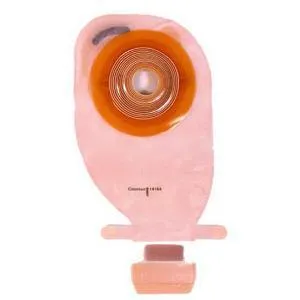 Assura 1-Piece Drainable Pouch Precut Convex 1-1/8", Transparent