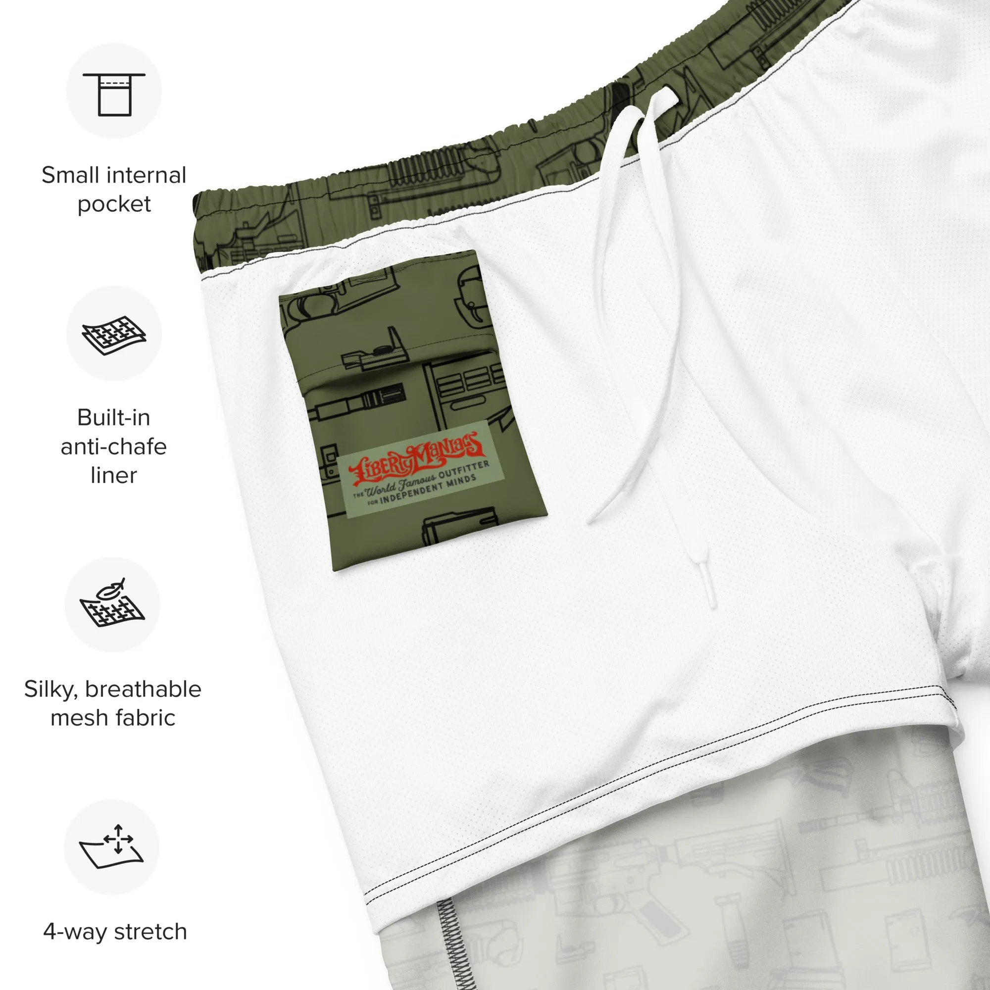 Attachments Men's Swim Trunks