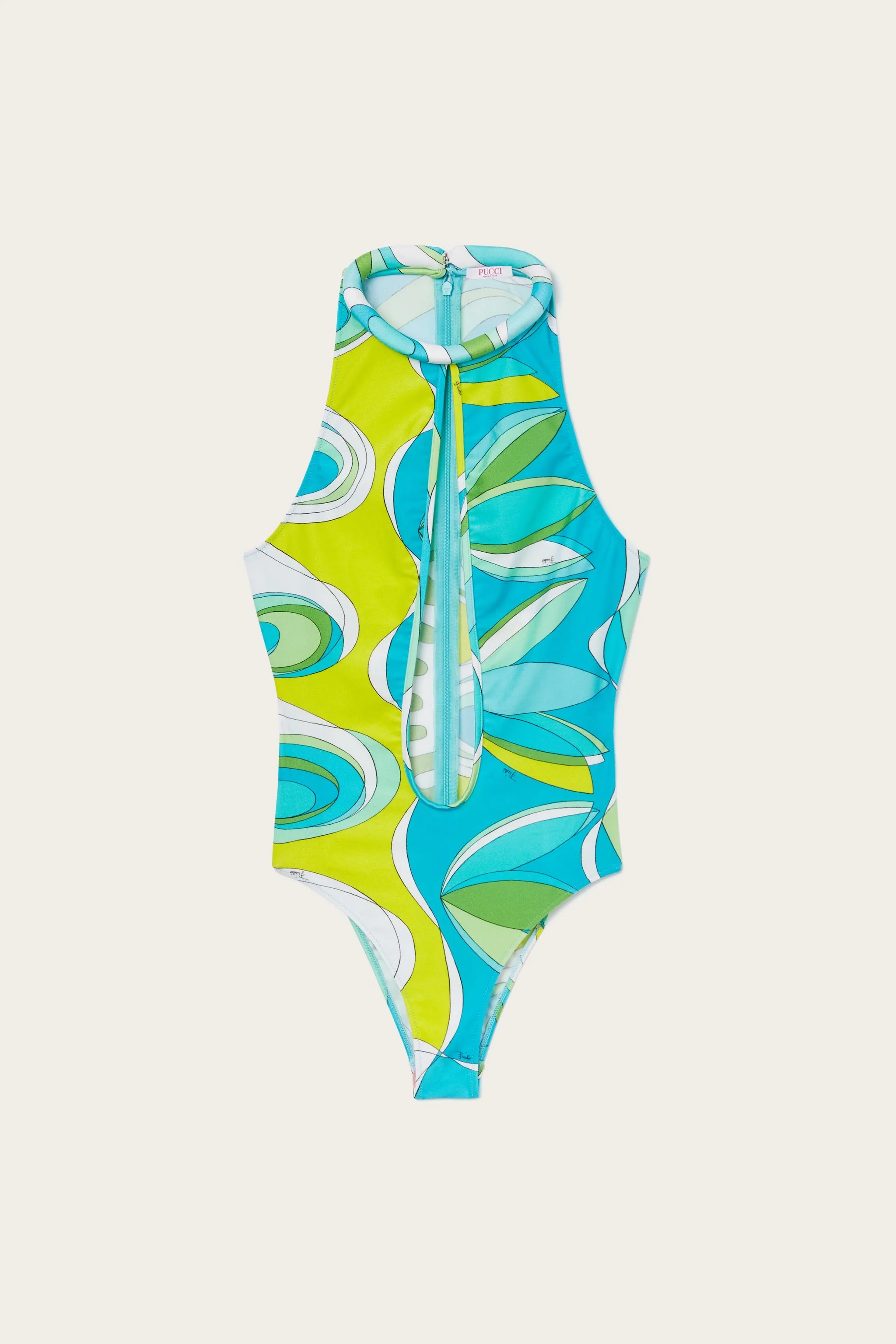 Bersaglio-Print Swimsuit