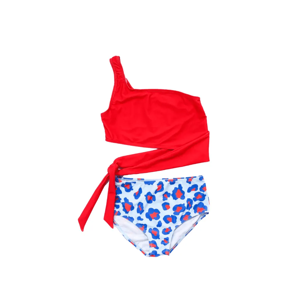 Blueberry Bay Seaglass Azure Two Piece Swimsuit