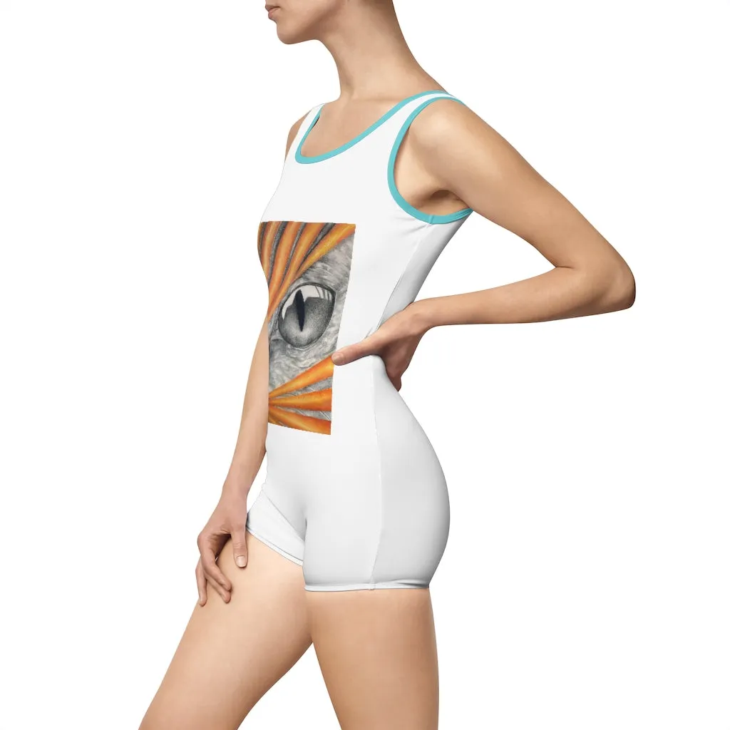 Cat Ray's Women's Vintage Swimsuit