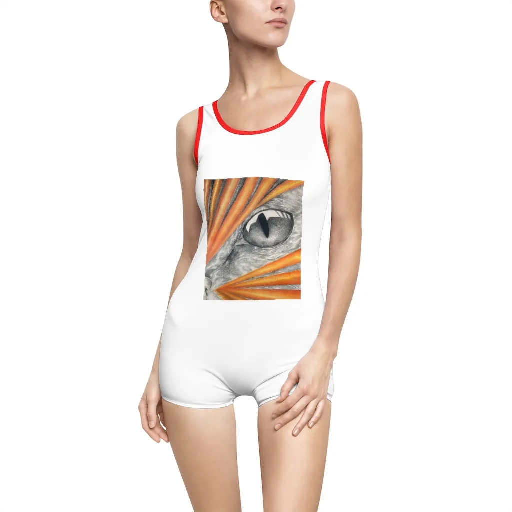Cat Ray's Women's Vintage Swimsuit