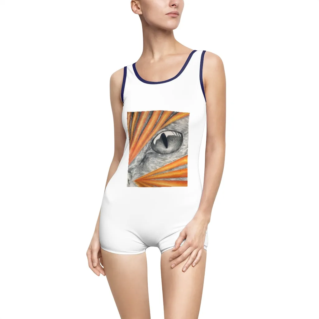 Cat Ray's Women's Vintage Swimsuit