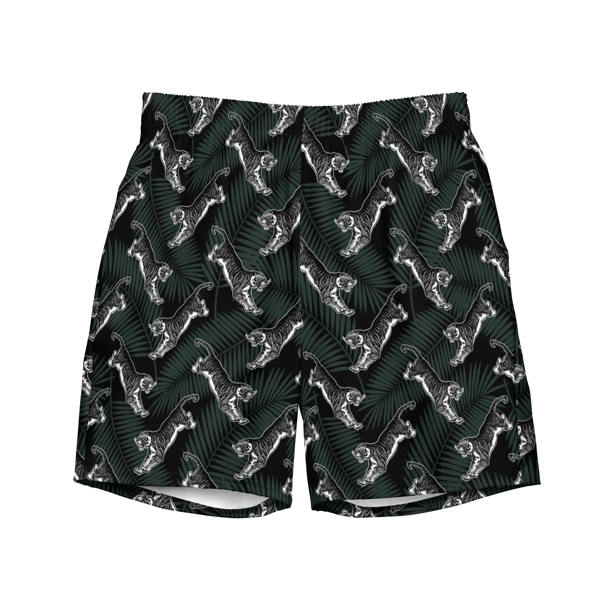 Cincy Football Hawaiian Men's Swim Trunks