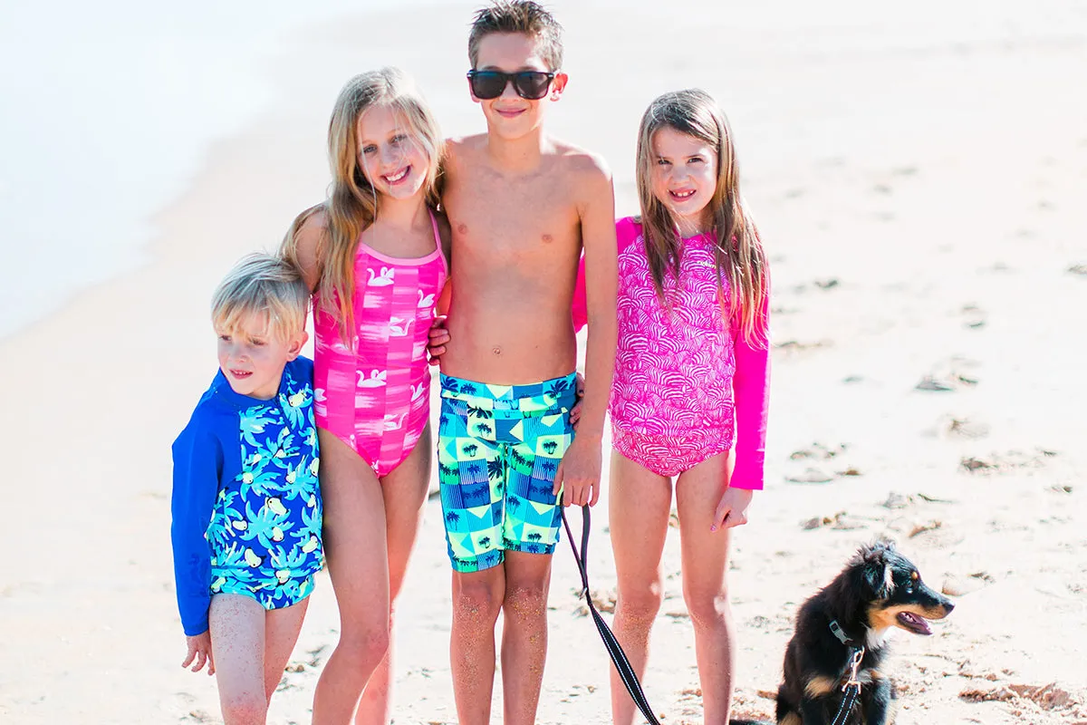 Funkita - Swan Lake - Toddler Girls Printed One Piece