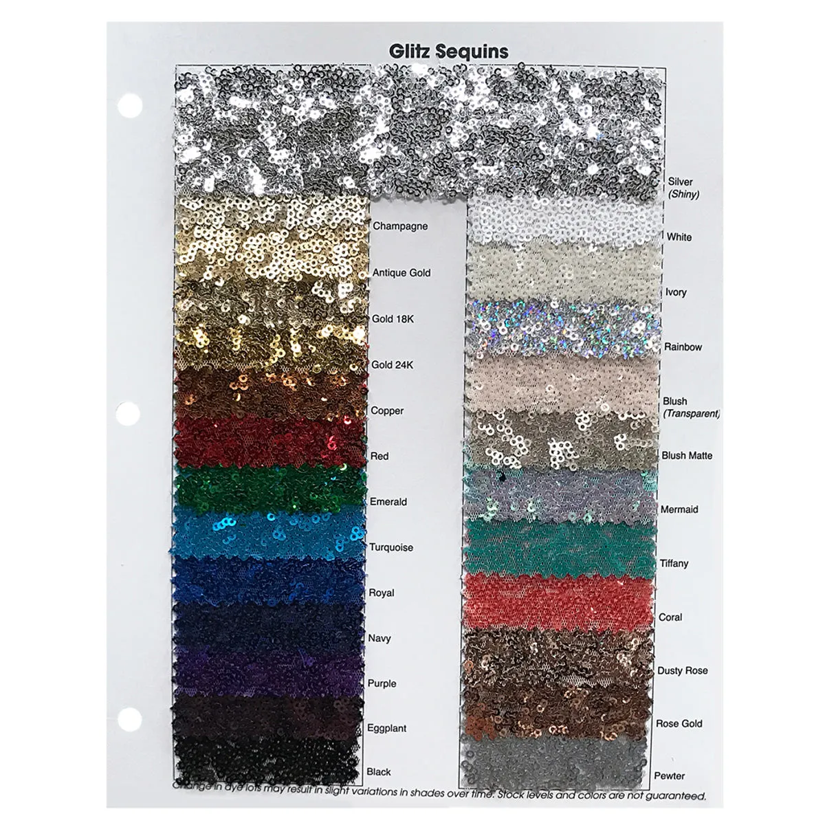 Glitz Sequins Wholesale Fabric in Red