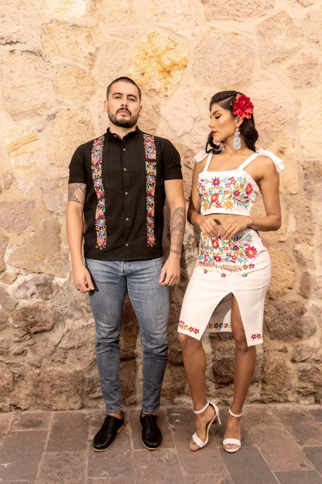 Guayabera Otomi Corta