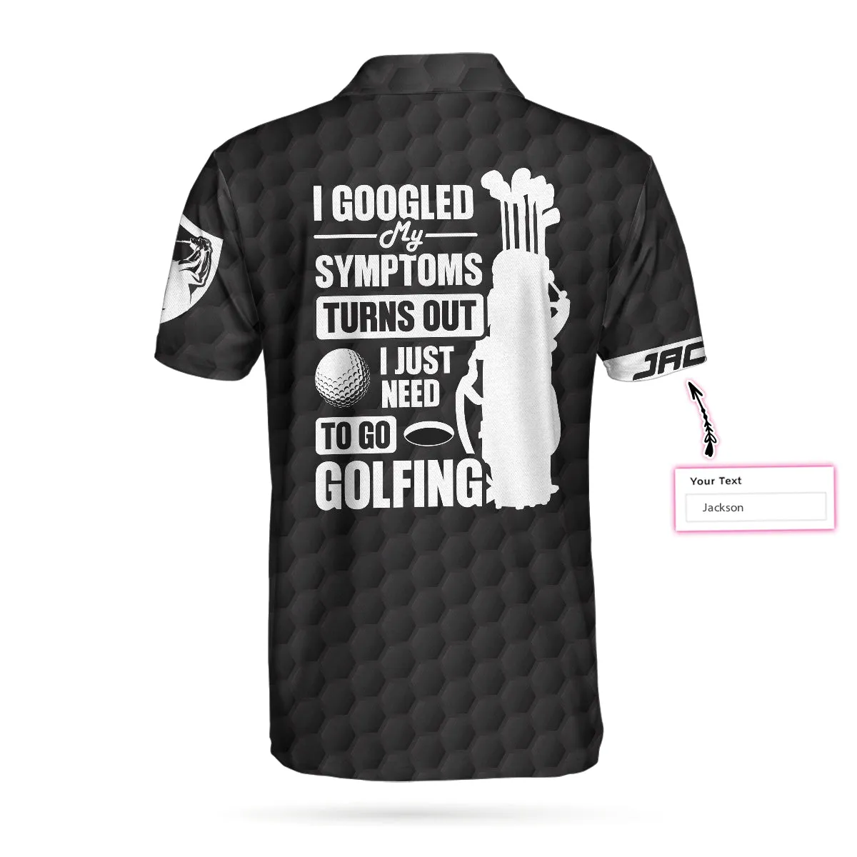 I Just Need To Go Golfing Custom Polo Shirt, Personalized American Flag Polo Shirt, Cool Golf Shirt For Men Coolspod