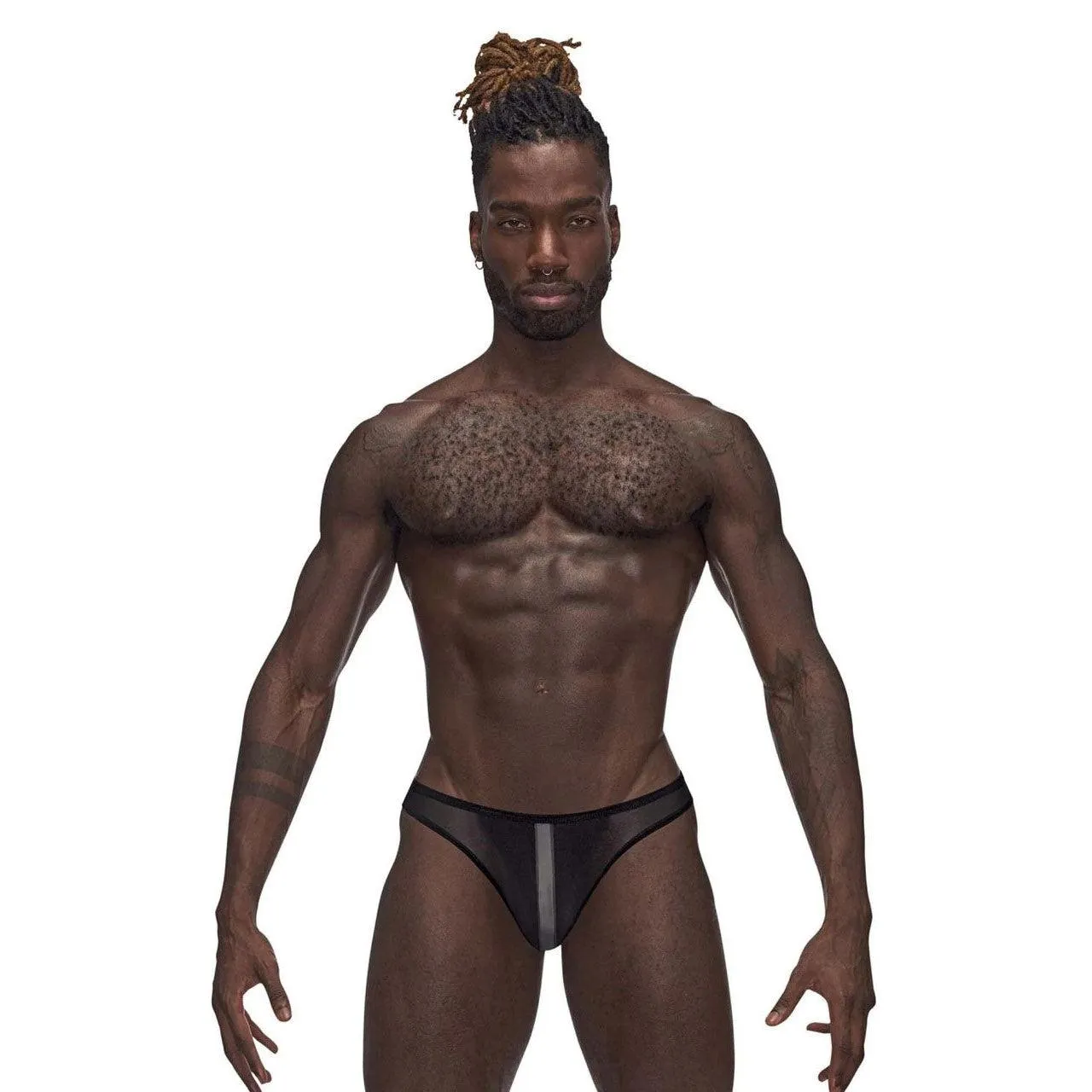 XL Black Landing Strip Bikini Brief - Comfortable and Stylish