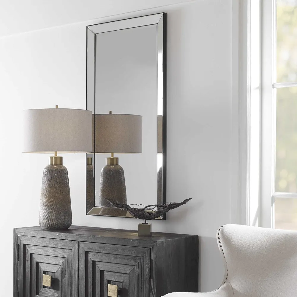 LYTTON MIRROR, BLACK