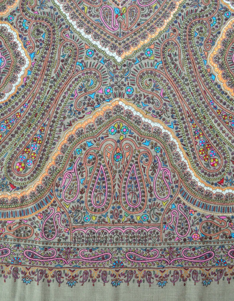 Pashmina Paper Machie Shawl 5353