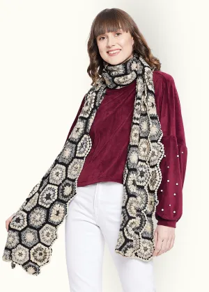 Patchwork Large Size Shawl