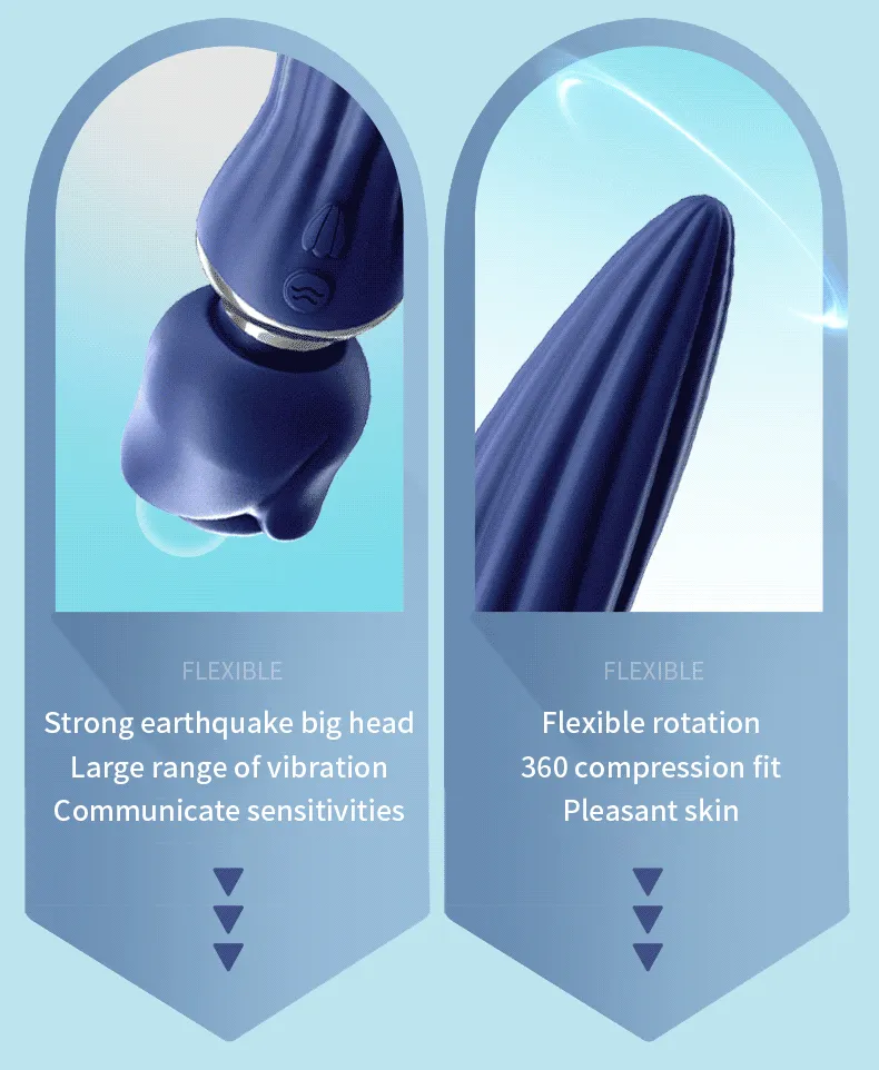 Remote Control Vibrating Dildo Butt Plug - 360° Rotation G Spot Rose Handle Prostate Massager