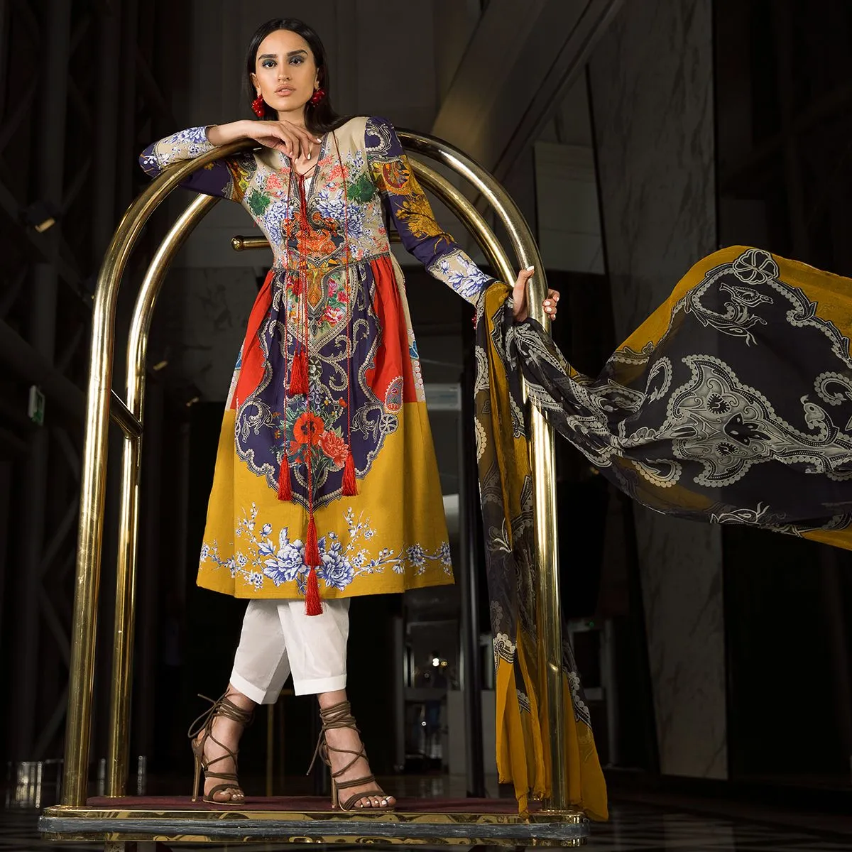 Sana Safinaz Lawn Muzlin 2018 – M30A