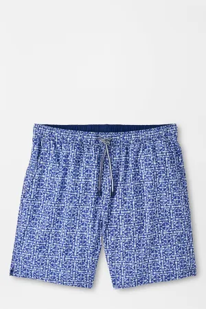 SHARK BAIT SWIM TRUNK - ATLANTIC BLUE