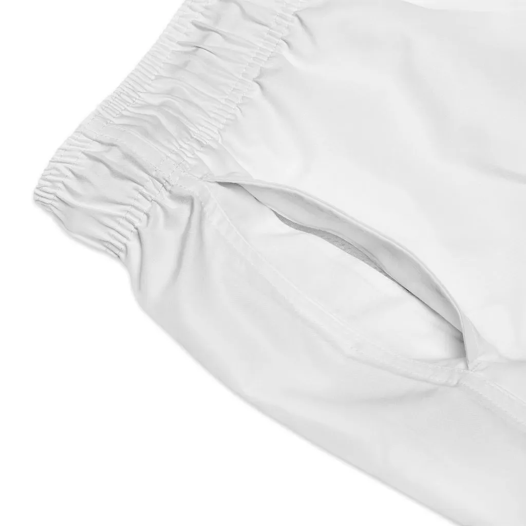 White Shriners Casual Shorts