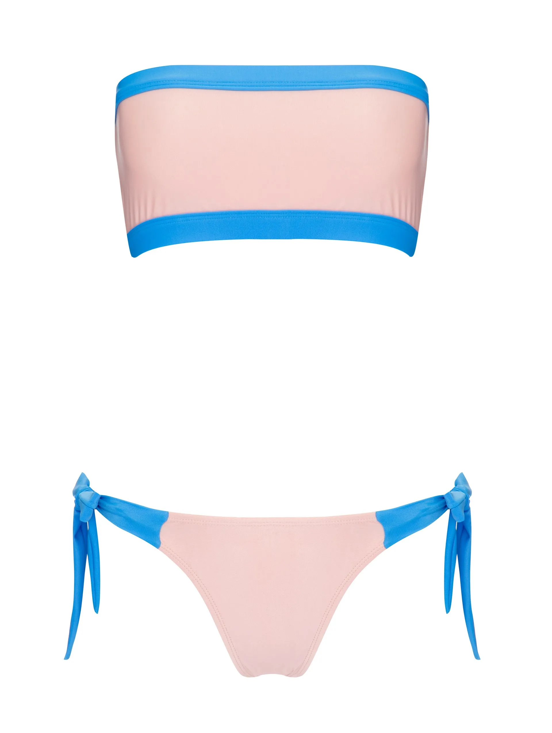 The Raika Bikini Bottom in Romance/Enseada