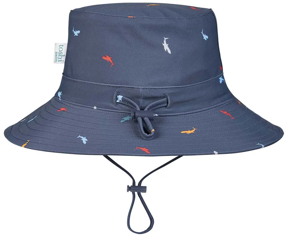Toshi Swim Kids Sunhat Classic Big Blue