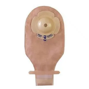Ultramax Deep Drainable Pouch Aquatack Barrier and Kwick-Klose II Fastener 1-1/4" Pre-Cut Stoma Opening, Opaque