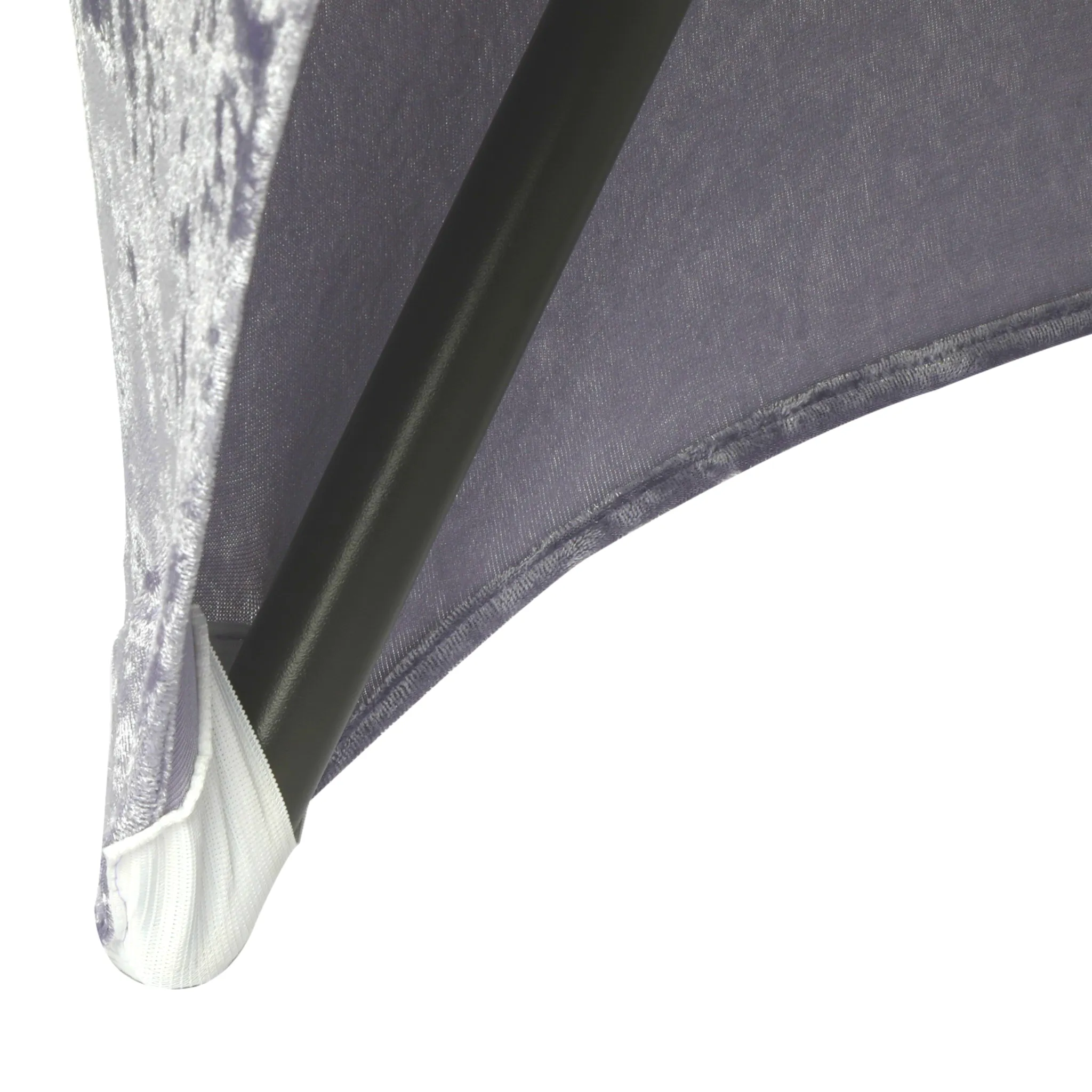 Velvet Spandex Table Cover 6ft Rectangle - Wisteria